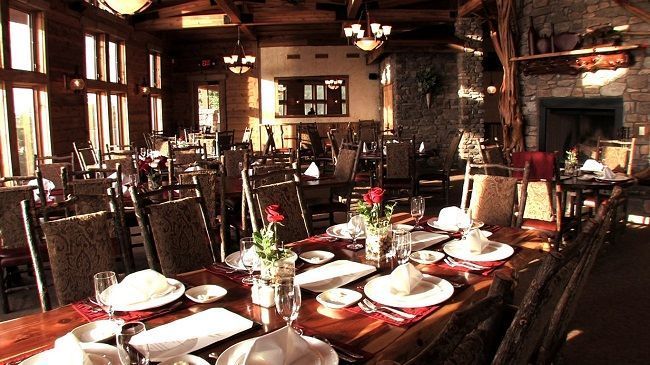 Stonewater Cove Resort And Spa Shell Knob Restoran gambar